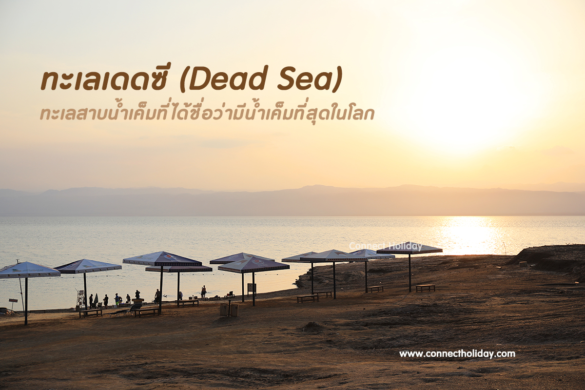 ทะเลเดดซี (Dead Sea) (จอร์แดน)